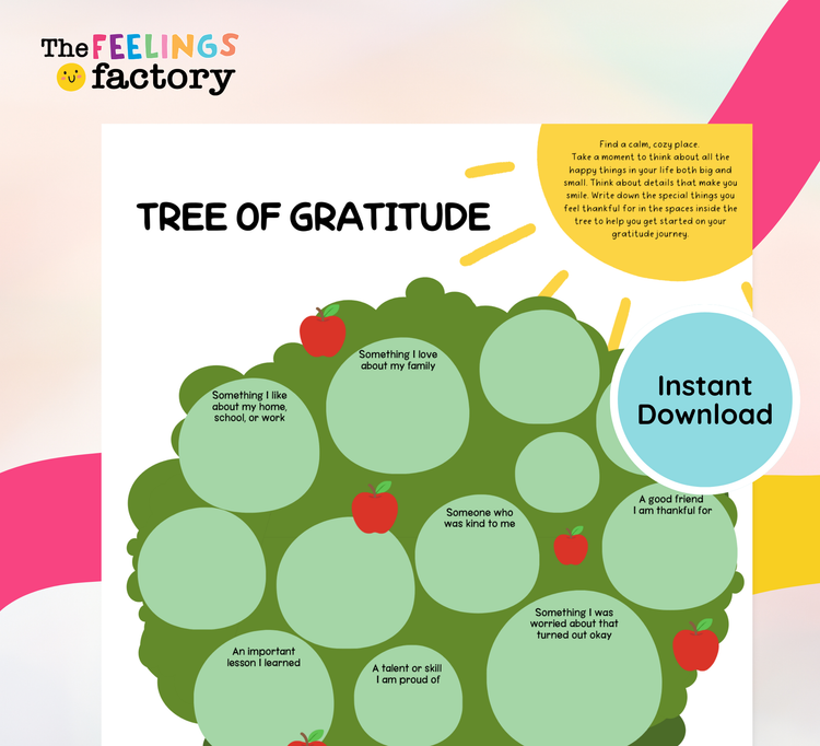 Gratitude Grows Here Worksheets