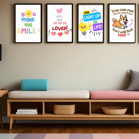 Kawaii Affirmation Posters: Kids Room Decor, Motivational Quote Prints (Digital Download))