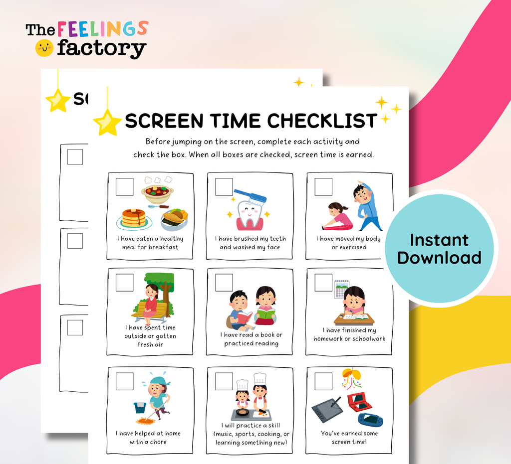 Screen Time Checklist