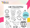 FREE I Am Thankful For Worksheet