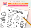 FREE I Am Thankful For Worksheet