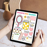 Self-Esteem Activities for Kids: Therapy Worksheets (Digital Download)