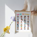 How Are You Feeling? Emotions Chart Poster