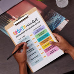 Growth Mindset Poster: Kids Affirmation Prints, Calm Down Corner (Digital Download)