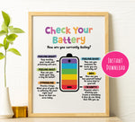 Check Your Battery, Zones of Regulation (Digital Download)