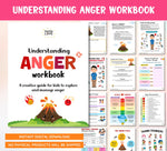 Anger Management Workbook: Therapy Activities & Coping Skills (Digital Download)