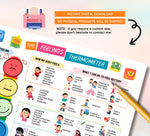 Feelings Thermometer Chart & Coping Skills Poster: Mental Health Tools (PDF Download)