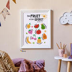 Fruit of the Spirit Printable Wall Art: Christian Homeschool Decor (Digital Download)