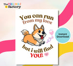 Dog Love Quote Print: Colorful Pet Lover Wall Art (Digital Download)