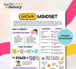 Growth Mindset Handout: Power of Yet, Mental Health (Digital Download)