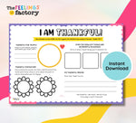 Christian Kids Printables, Self-Esteem & Gratitude Activities, Positive Affirmations, Therapy Worksheets, Bible Activity (Digital Download)