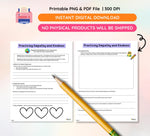 Empathy and Kindness Worksheet, Social Emotional Learning (Digital Download)